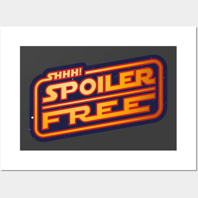 Spoiler Free... Shhh! Wall Art by SD